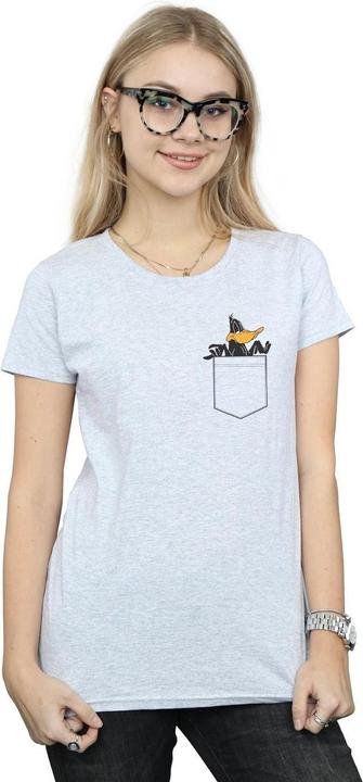 Produktbild Looney Tunes Daffy Duck Faux Pocket TShirt (XXL)