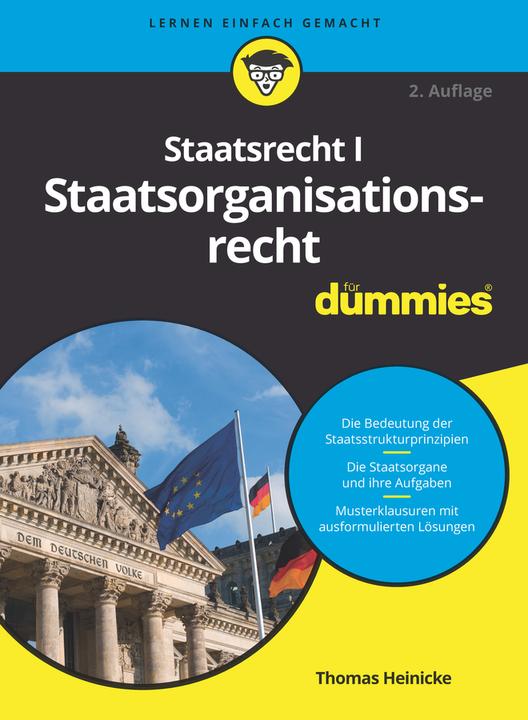 Immagine prodotto Staatsrecht I Staatsorganisationsrecht für Dummies (Tedesco, Thomas Heinicke, 2022)