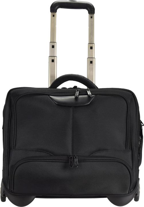 Produktbild Dermata Business Laptop Trolley Nylon 3456NY Zwart - Met Grijze Binnenvoering (33 l, Handgepäck (bis 50l))