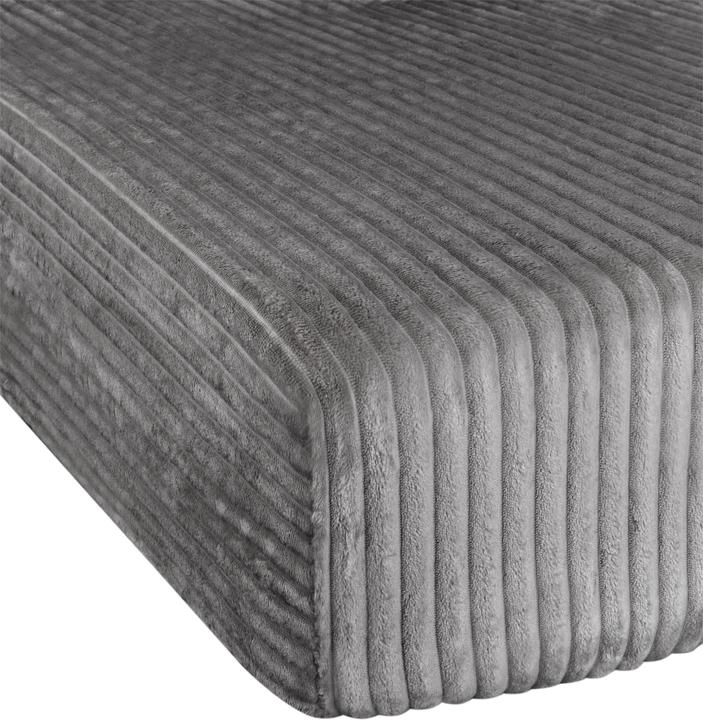 Actual product image Aspero Spannbettlaken aus Streifen-Flanell Parana (200 x 200 cm)
