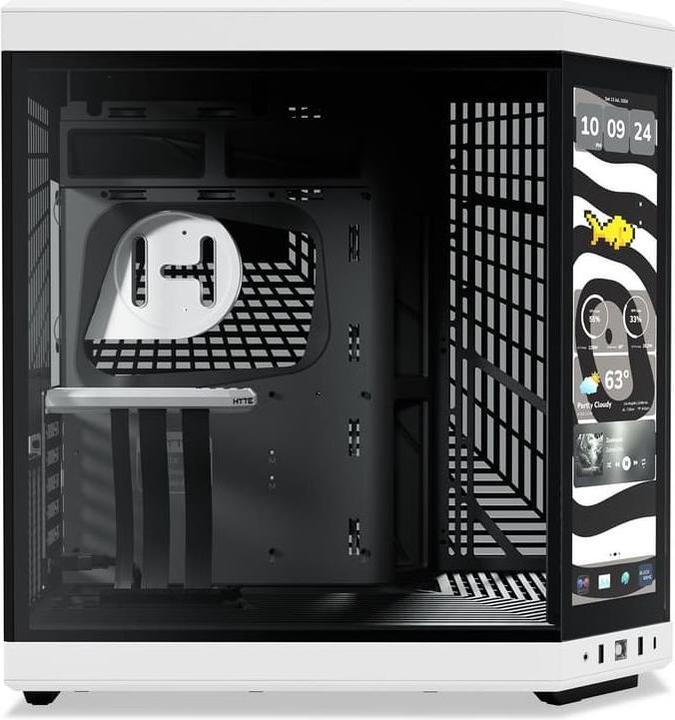 Actual product image Hyte Y70 Touch Infinite (ATX, ITX, mATX, E-ATX)