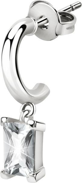 Produktbild La Petite Story Hoop Earrings White (Messing)