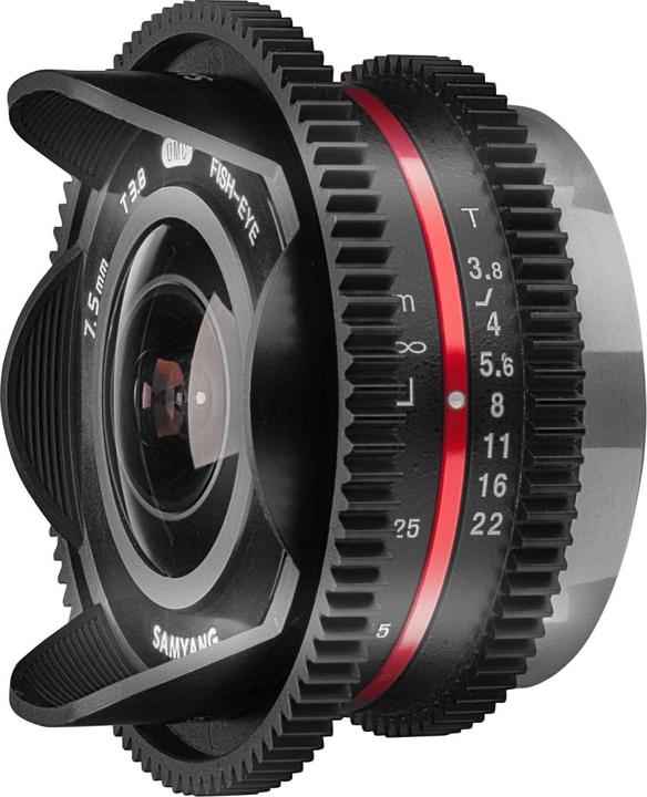 Produktbild Samyang 7.5mm T3.8 Cine MFT (Micro Four Thirds, APS-C / DX)