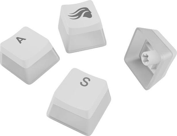 Produktbild Glorious Aura V3 Keycaps, ISO Layout (DE), PBT, Doubleshot - Weiss
