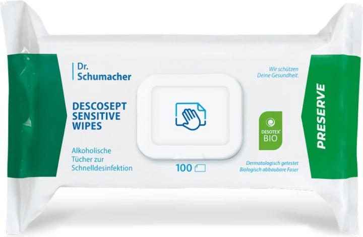 Produktbild Dr. Schumacher Desinfektionstücher