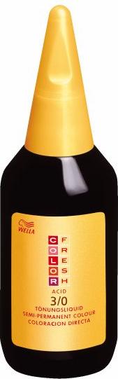 Actual product image Wella Color Fresh Acid (6/34 dark blonde gold-red)