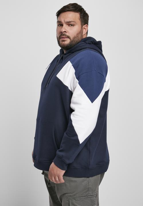 Image du produit Urban Classics Oversize 3-Tone Hoody (M)