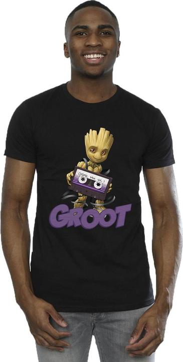 Actual product image Guardians of the Galaxy Mens Groot Casette T-Shirt (XL)