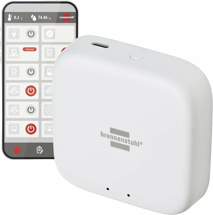 Produktbild Brennenstuhl Connect Zigbee Gateway GWY CZ 01