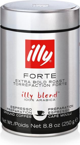 Immagine prodotto Illy Caffè macinato Forte (250 g, Arrosto scuro)