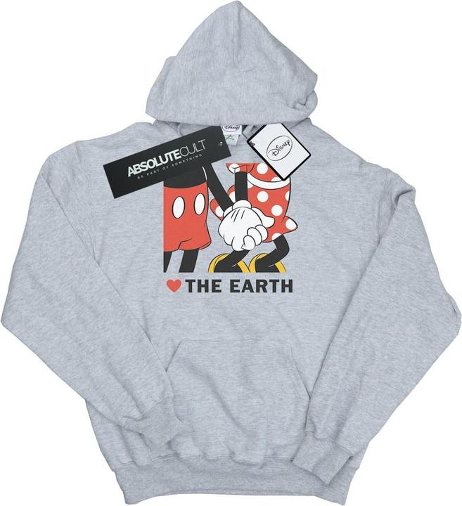 Immagine prodotto Disney Mickey Mouse Heart The Earth Felpa con Cappuccio Ragazze (128)