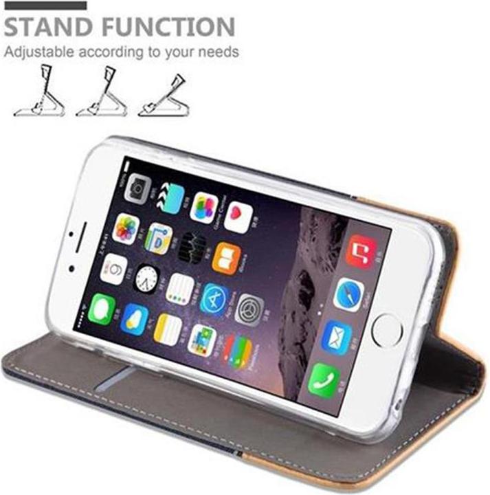 Produktbild Cadorabo Book Jeans Optik Cover (Apple iPhone 6)
