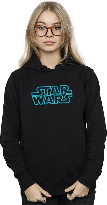Produktbild Star Wars Neon Sign Logo Kapuzenpullover (L)