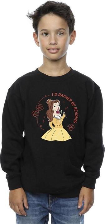 Image du produit Disney - Sweat BEAUTY AND THE BEAST I'D RATHER BE READING - Garçon (152, 158)