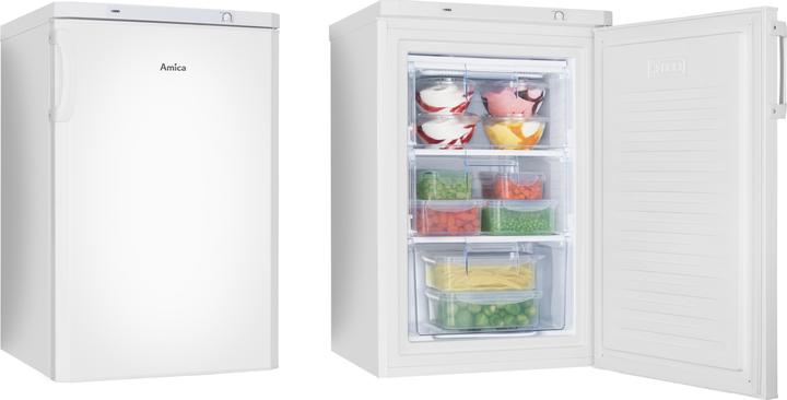 Produktbild Amica Gefrierschrank GS 321 100 W BxHxT 57 x 88.5 x 60 cm (Freistehend, 80 l)