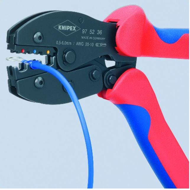 Image du produit Knipex PreciForce Pince à sertir 97 52 36 (220 mm)