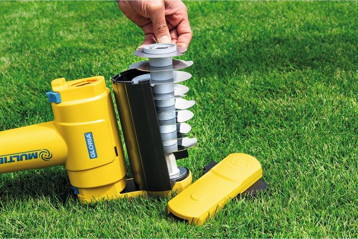Immagine prodotto Gloria Haus und Garten Rullo scarificatore tzmesser Rullo scarificatore Multi Brush (Arieggiatore, Ricambi per macchine da giardino)