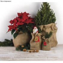 Produktbild Rayher Jutesack mit rundem Boden, 10cm ø (Geschenktüte)