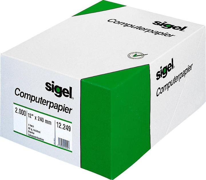 Image du produit Sigel Papier informatique (60 g/m², 600 x, A4)
