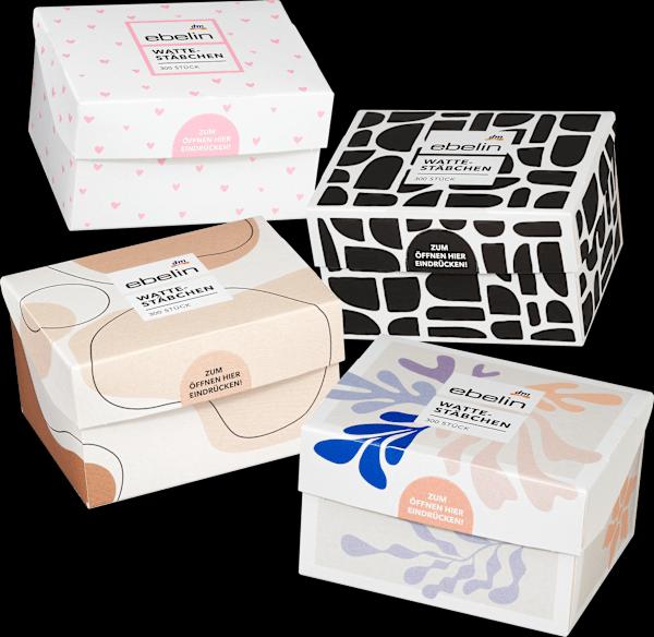dm ebelin Wattestäbchen Motiv-Box