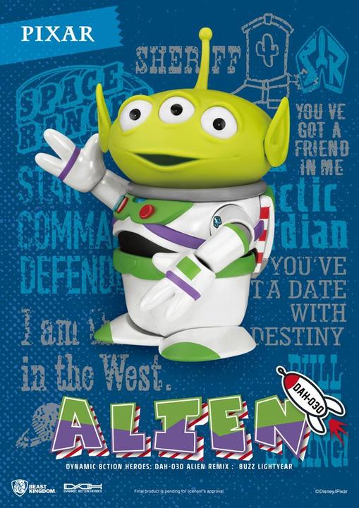Produktbild Beast Kingdom Toy Story figurine Dynamic Action Heroes Alien Remix Buzz Lightyear 16 cm