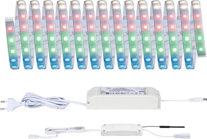 Produktbild Paulmann MaxLED 500 Stripe Set (RGBW, Weiss, 500 cm, Indoor)
