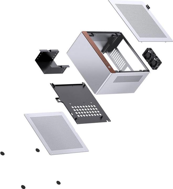 Image du produit Jonsbo N10, Case Silver (Mini-ITX)