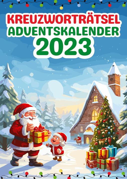 Produktbild Kreuzworträtsel Adventskalender 2023 | Weihnachtsgeschenk