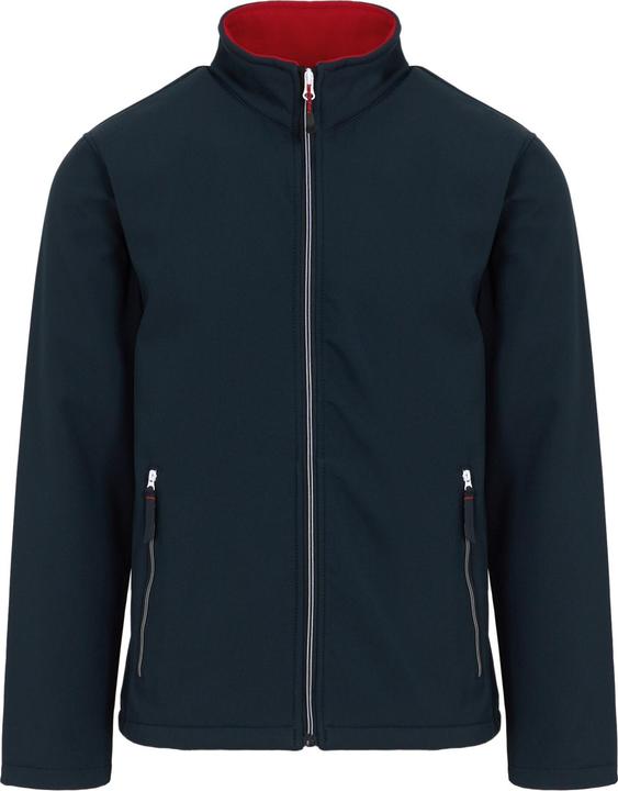 Actual product image Regatta Mens Ascender Plain Double Layered Soft Shell Jacket (M)