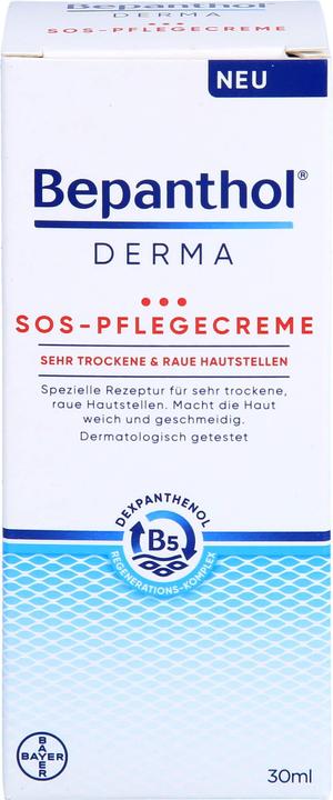 Image du produit Bayer HealthCare Bepanthol Derma Sos soin (Crème pour le corps, 30 ml)