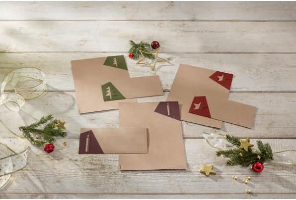 Actual product image Sigel Christmas Motif Paper (100 g/m², 25 x, A4)