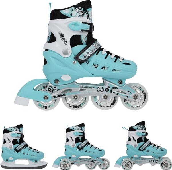 Nils Rollschuhe Extreme NH10905 Farbe mint - PU80 mm/82A (L 39-42) (39)