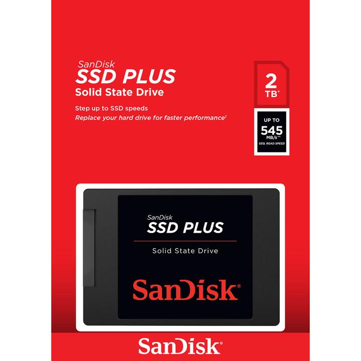 Produktbild SanDisk SSD Plus (2000 GB, 2.5")