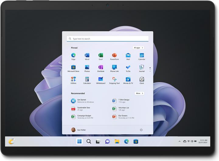 Immagine prodotto Microsoft Surface Pro 9 (13", Intel Core i5-1235U, 8 GB, 256 GB, Senza layout di tastiera)