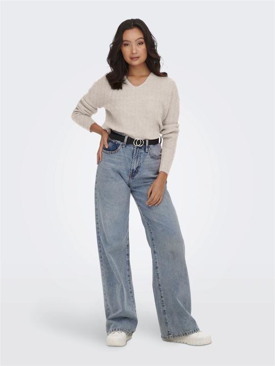 Actual product image Only V-neck knit sweater (XL)