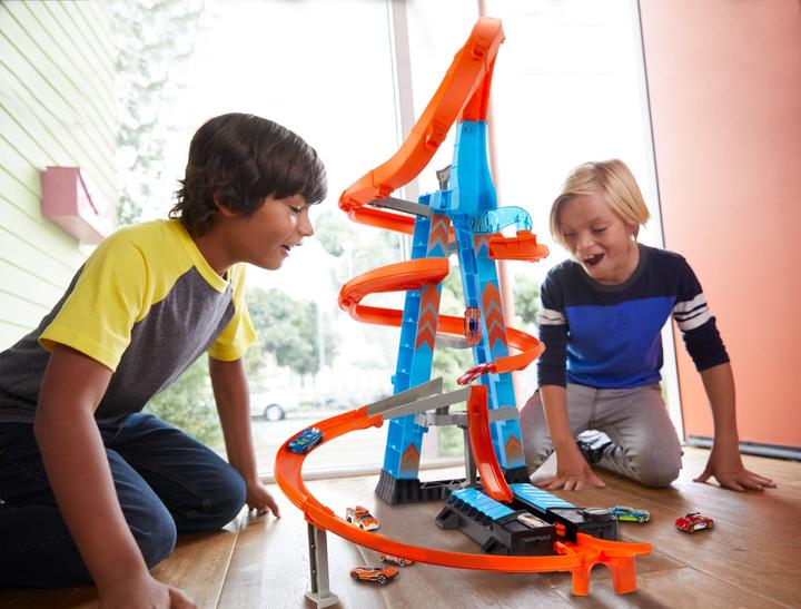 Produktbild Hot Wheels Action - Wolkenkratzer-Crash-Spielset