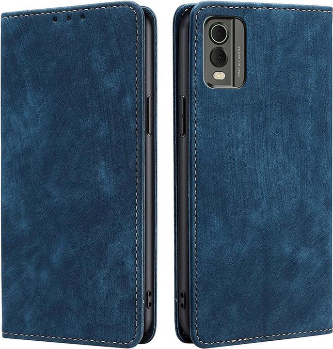 Actual product image Cover-Discount Nokia C32 - Case with RFID Blocker blue (Nokia C32)