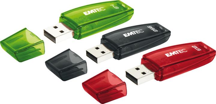 Produktbild Emtec C410 Color Mix (128 GB, USB-A, USB 2.0)