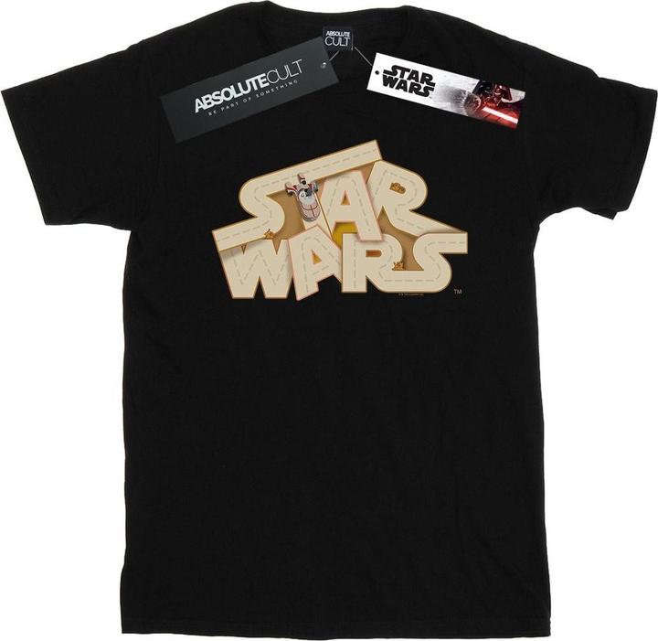 Immagine prodotto Star Wars Tatooine Jumble Logo Maglietta Ragazzi (116)
