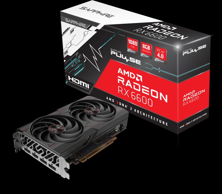 Productafbeelding Sapphire Radeon RX 6600 Pulse (8 GB)