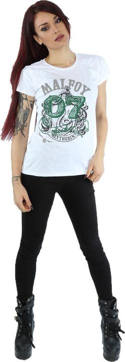 Actual product image Womens/Ladies Malfoy Slytherin Cotton T-Shirt (XL)