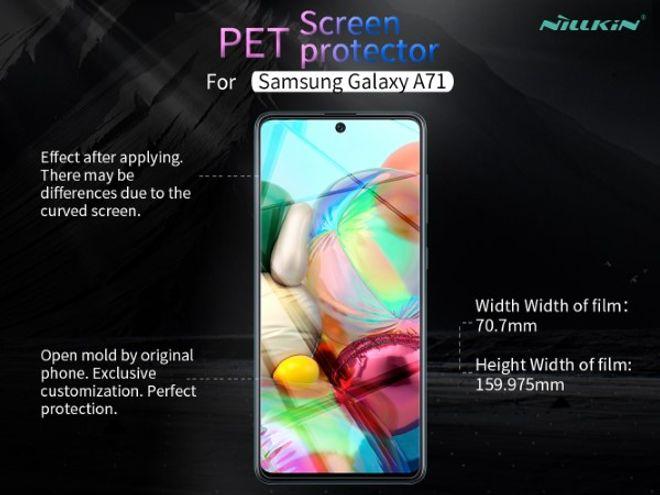 Actual product image Nillkin Super Clear Series Protective Film (1 Piece, Samsung Galaxy A71)