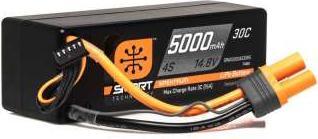Immagine prodotto Spektrum Batteria LiPo 5000mah 4S 14.8V Smart LiPo 30C, Hardcase, iC5 (14.80 V, 5000 mAh)