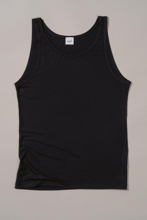 Actual product image Moi Basics gents tank top black (S)