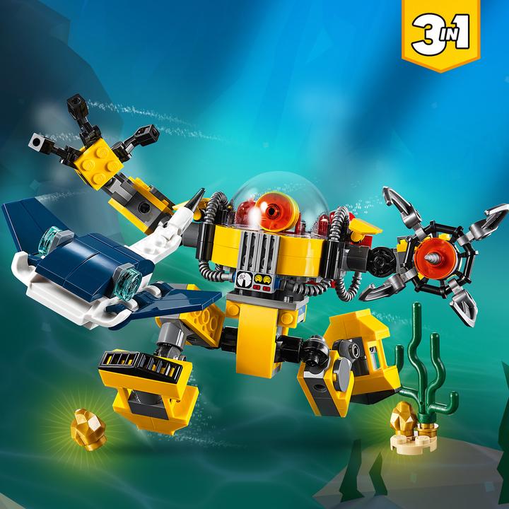 Actual product image LEGO Underwater Robot (31090, LEGO Creator 3-in-1)