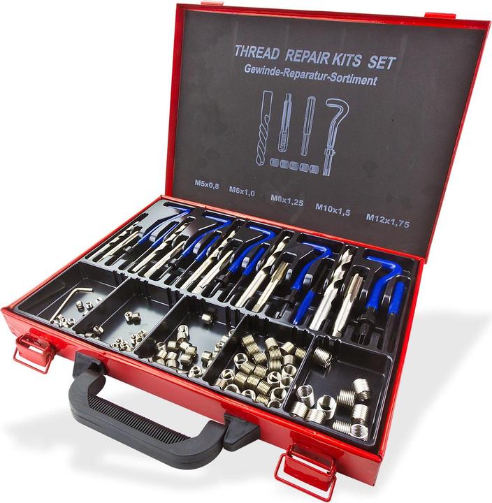 Produktbild Dema Gewindereparatursatz 131 teilig Gewinde Reparatur Set