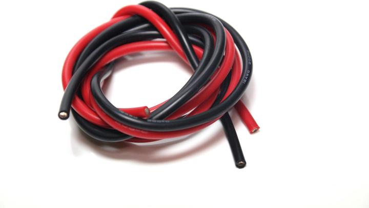Immagine prodotto EP Cavo in silicone 0,75mm², rosso/nero 1m ciascuno