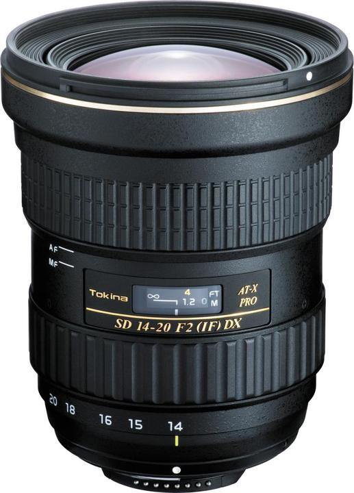 Actual product image Tokina AT-X 14-20 F2 PRO DX - Nikon (Nikon DX, APS-C / DX)