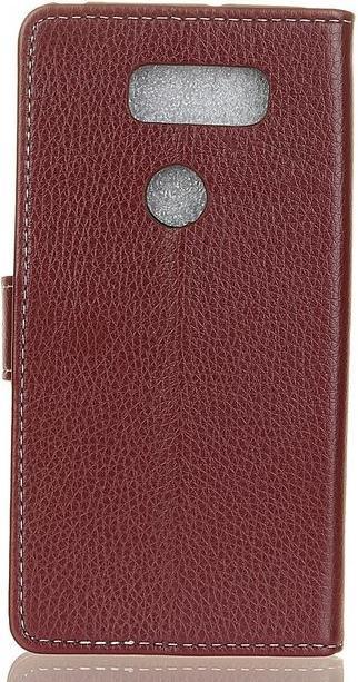 Produktbild MU Classic Litchi Leder Bookcover II Series (LG V50 ThinQ)