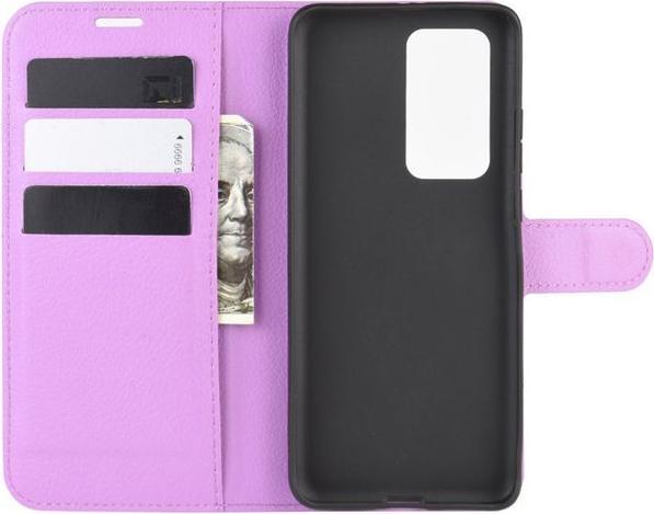 Produktbild MU Classic Litchi Leder Bookcover Series (Huawei P40 Pro+)